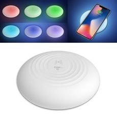 CHARGEUR MAGNETIQUE SANS FIL BLANC au meilleur prix au Maroc