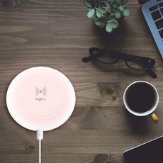 CHARGEUR MAGNETIQUE SANS FIL BLANC au meilleur prix au Maroc