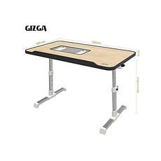 Table de PC Portable Réglable avec Ventilateur de Refroidissement Intégré usb - Noir au meilleur prix au Maroc