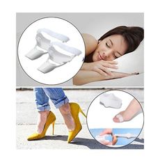 Paire Correcteur Orteil Hallux valgus plus Separateur en SIlicone au meilleur prix au Maroc