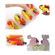 4 Bâtonnets Récipient à Glaces Multi couleur au meilleur prix au Maroc