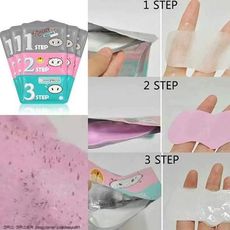 Original Pack 3 kit Pig Nose patchs efficace pour éliminer les points noirs en trois étape au meilleur prix au Maroc