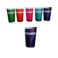 Pck de 6 Verres Bougies au meilleur prix au Maroc