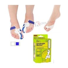 Paire Correcteur Nocturne plus Paire Separateur en Silicone pour Orteil au meilleur prix au Maroc