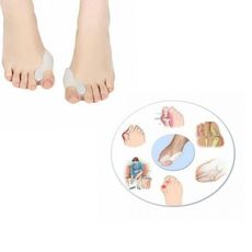 Lot 2 Séparateurs d'Orteil en Silicone Perforé au meilleur prix au Maroc