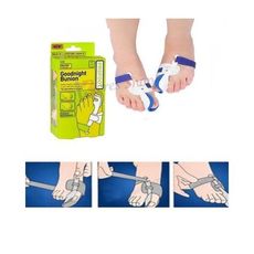 Paire Correcteur Nocturne plus Paire Separateur en Silicone pour Orteil au meilleur prix au Maroc