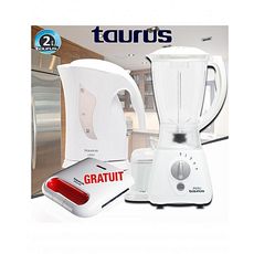 TAURUS PACK ETE BLENDER PERU 1.5L BOUILLORE LOIZA 2200W 1,7L au meilleur prix au Maroc