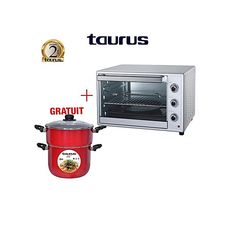 TAURUS FOUR ELECTRIQUE HORIZON 70L 2200W + COUSCOUSSIER ROUGE 8L - 2 ans de garantie​ au meilleur prix au Maroc