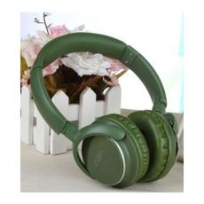 Casque Bluetooth NIA Q1 avec Microphone Radio FM support Micro SD / Auxiliaire - Vert au meilleur prix au Maroc