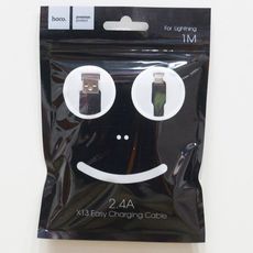 Câble Hoco Original LIGHTNING Charge Rapide et Sync Pour Iphone,  1M - Noir au meilleur prix au Maroc