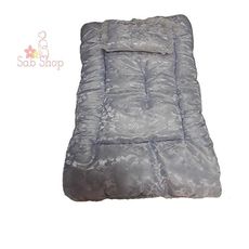 Nid d'ange pour bébé - Couvre Lit + Coussin Dentelle Bleu au meilleur prix au Maroc