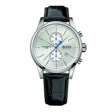 Montre avec Bracelet en cuir Boîtier en acier inoxydable - 1513282 - Noir au meilleur prix au Maroc