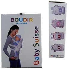 Porte bébé Baby Suisse enfants - Blanc : de 1 à 9 kg au meilleur prix au Maroc