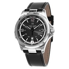 Montre 241664 Nuit Vision Mécanique Bracelet en cuir - Noir au meilleur prix au Maroc