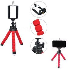 Mini Flexible trépied Super Légère Ajustable Rotatif Poulpe Tentacule Perches Universel Support pour Smartphone caméra d'action au meilleur prix au Maroc