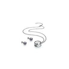 Collier avec pendentif Misaki Set MCRS02458 - Argent au meilleur prix au Maroc