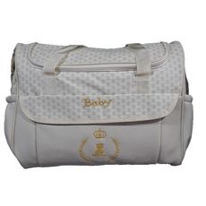 Pack bébé : Baby Sac à langer en Cuir - 3X1 pièces - Beige au meilleur prix au Maroc