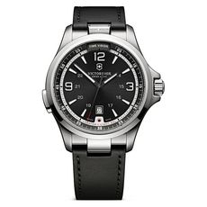 Montre 241664 Nuit Vision Mécanique Bracelet en cuir - Noir au meilleur prix au Maroc