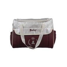 Pack bébé : Sac à langer 3 pièces - Grenat au meilleur prix au Maroc