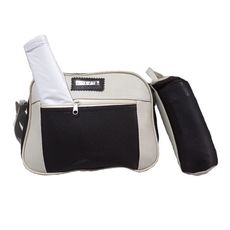 Pack My Baby : Sac à langer en Cuir 4 pièces - Marron Foncé au meilleur prix au Maroc