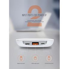 Power Bank Et Chargeur Sans Fil Original 2 en 1 au meilleur prix au Maroc