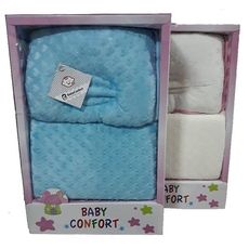 Couverture + Oreiller Coussin Baby Confort SPAIN pour Enfants Bleu, High Quality au meilleur prix au Maroc