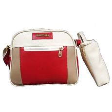 Pack bébé : Sac à langer 3 pièces - Rouge au meilleur prix au Maroc