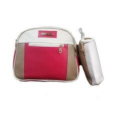 Pack bébé : Sac à langer 3 pièces Bébé - Rose foncé au meilleur prix au Maroc