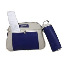 Pack bébé : Sac à langer 4 pièces Bébé - Bleu Foncé au meilleur prix au Maroc