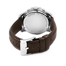 Coffret Montre Grant Chronographe + Bracelet en cuir tressé - Marron au meilleur prix au Maroc
