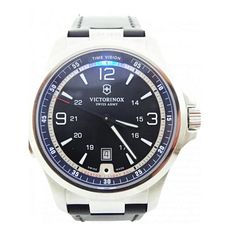 Montre 241664 Nuit Vision Mécanique Bracelet en cuir - Noir au meilleur prix au Maroc