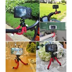 Mini Flexible trépied Super Légère Ajustable Rotatif Poulpe Tentacule Perches Universel Support pour Smartphone caméra d'action au meilleur prix au Maroc