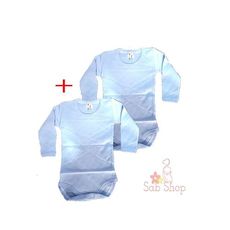 Bébé Lux Lot de 2 bodys bébé - Bleu - High Quality au meilleur prix au Maroc