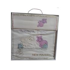 DRAPS de luxe 100*150 CM + TAIE OREILLER 33*55 - Rose au meilleur prix au Maroc