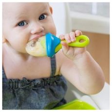 Pul Boon Mangeur de Silicone Pulp Fruits - Vert au meilleur prix au Maroc