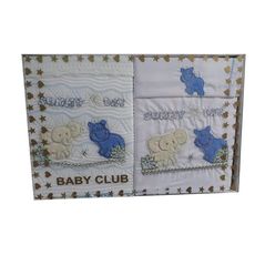 Baby Bear - Couverture pour bébé 2X1 Pieces Multifunctionel - Bleu au meilleur prix au Maroc