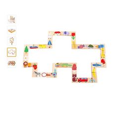 Jouets En Bois jeu de société de Haute qualité 28 pièces Hêtre Bois au meilleur prix au Maroc