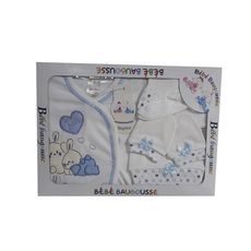 Baby Baugousse - T-Shirt + Bonnet + Léguant - TURKEY Made au meilleur prix au Maroc