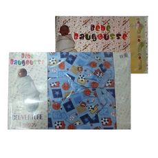Couverture d?'?emmaillotage BabyBaugousse pour nouveau né - 3 X 1 - Bleu au meilleur prix au Maroc