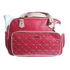 Pack My Baby : Sac à langer en Cuir 4 pièces - Rose au meilleur prix au Maroc