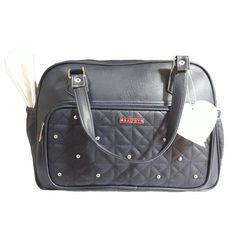 Pack My Baby : Sac à langer en Cuir 4 pièces - Bleu Marine au meilleur prix au Maroc