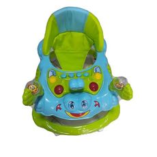Baby Walker Toddler Seat Musical Toy Canopy plié multi usage Tigre à bascule Vert au meilleur prix au Maroc