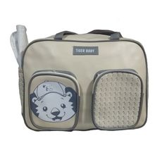 Pack Bébé Sac à langer 3X1 pièces - Baby Tiger - Gris au meilleur prix au Maroc
