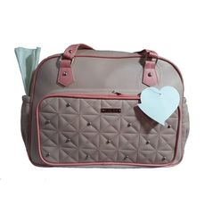 Pack My Baby : Sac à langer en Cuir 4 pièces - Rose'' au meilleur prix au Maroc