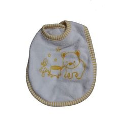 Bavoir de luxe Pour Bébé - Jaune au meilleur prix au Maroc