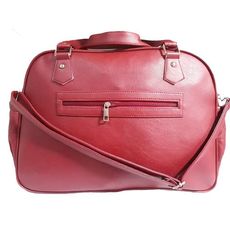 Pack My Baby : Sac à langer en Cuir 4 pièces - Grenat au meilleur prix au Maroc