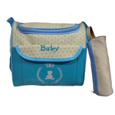 Baby Pack bébé : Baby Sac à langer 3 pièces - Bleu au meilleur prix au Maroc