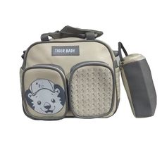 Pack Bébé Sac à langer 3X1 pièces - Baby Tiger - Gris au meilleur prix au Maroc
