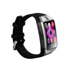 Montre connectée SMART Watch Q18 Ecran tactile 1.54" Bluetooth, Carte Sim - Gris foncé au meilleur prix au Maroc