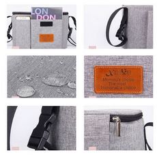 Sac À couches Pour Bébé Trucs Sac À Langer Poussette Organisateur Bébé Sac Pour la Maman - Gris au meilleur prix au Maroc